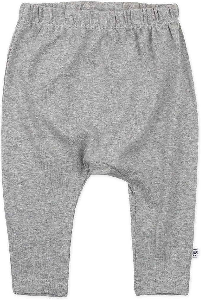 HonestBaby Unisex-Baby Multipack Harem Pants Roomy Fit Pull on Bottoms 100% - Image 3