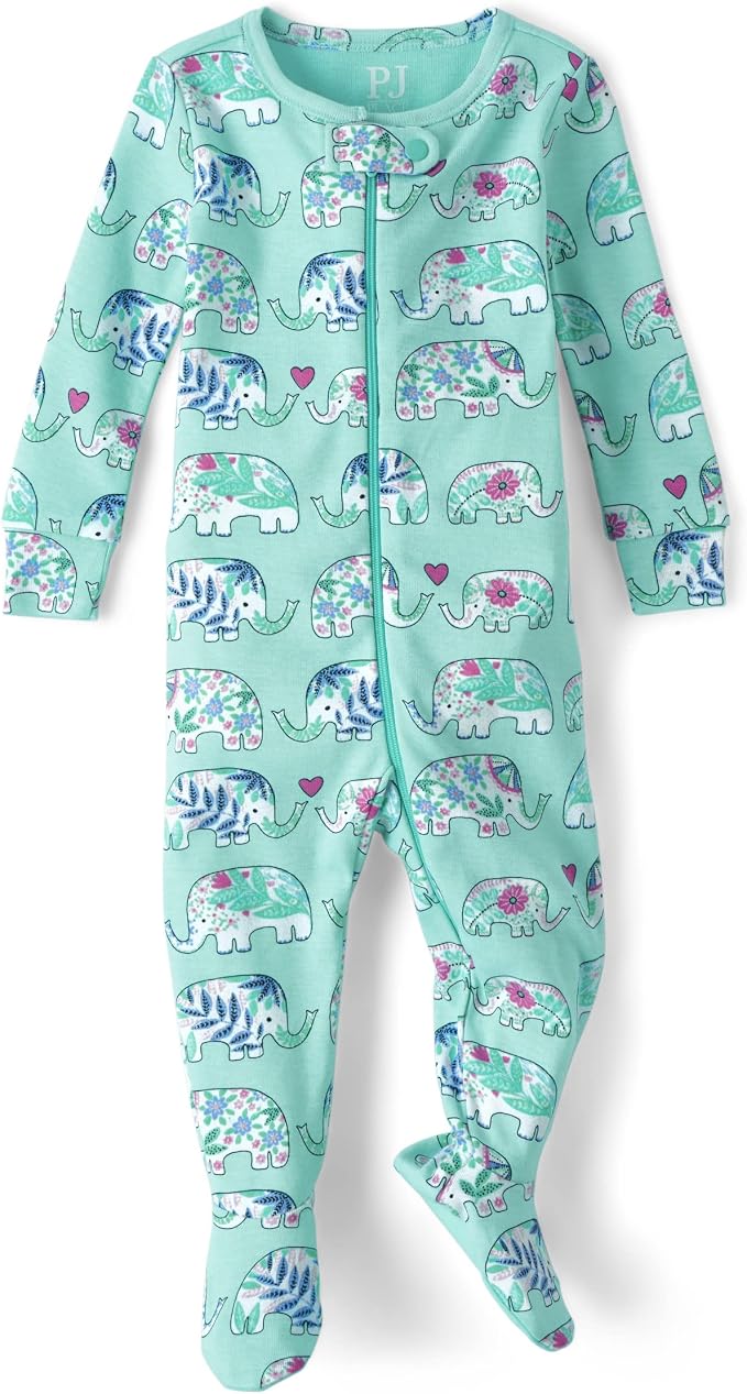 The Children's Place Baby Girls' And Toddler Long Sleeve 100% Cotton Zip-front by TheChildrensPlace