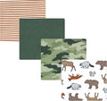 Hudson Baby Unisex Baby Cotton Poly Flannel Receiving Blankets, Animal Adventure by HudsonBaby