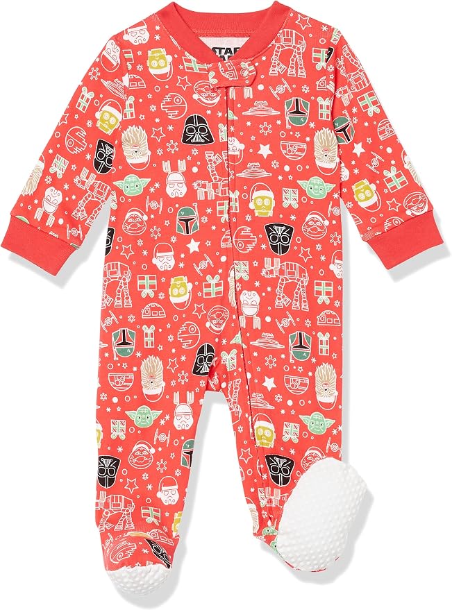 Amazon Essentials Disney | Marvel | Star Wars Unisex Babies' Snug-Fit Cotton by AmazonEssentials