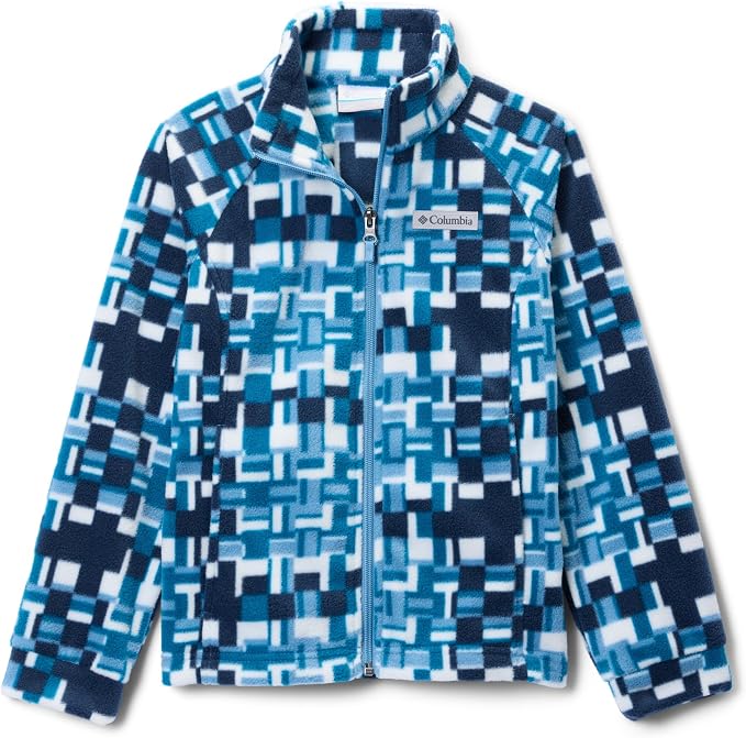 Columbia Youth Girls Benton Springs II Printed Fleece Jacket by Columbia