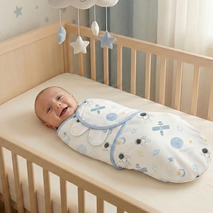 GLLQUEN BABY Swaddles for Newborns 0-3 Months, Adjustable & Easy Fastener | - Image 3