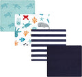 Luvable Friends Little Treasure Flannel Receiving Blankets 4pk by Luvable+Friends