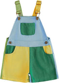 Fernvia Toddler Kids Baby Girl Boy Contrast Color Overalls Shorts Clothes by Fernvia