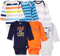 Onesies Brand Baby Boys & Girls 6-Pack Long Sleeve Bodysuits by OnesiesBrand