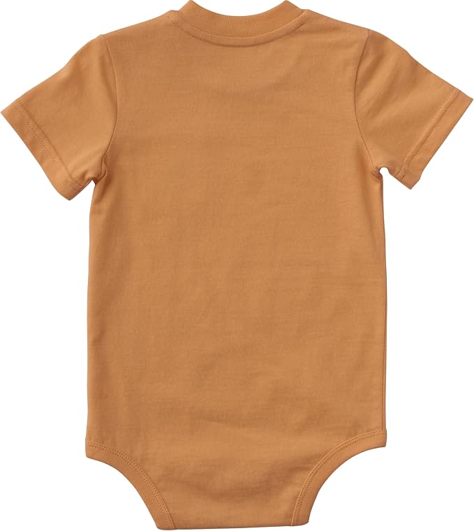 Carhartt Unisex Baby, Short-sleeve Bodysuit Pocket T-shirt | Cotton Jersey | - Image 2