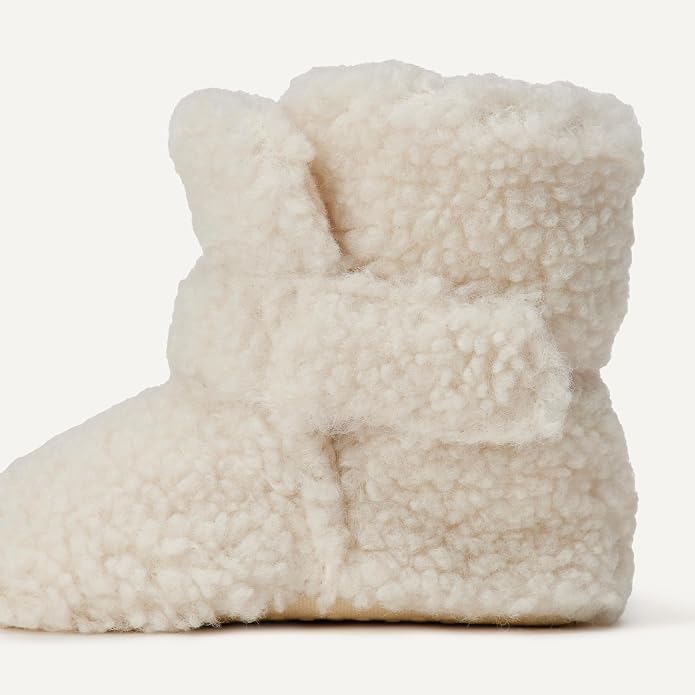 Amazon Essentials Unisex Babies' Soft Hook & Loop Booties, Infant Crib Shoes - Image 5