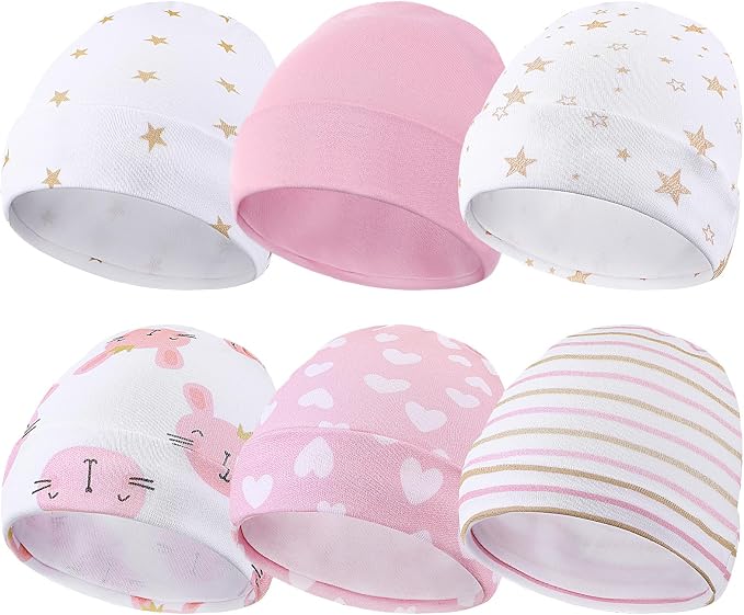 Newcotte 6 Preemie Hats by Newcotte