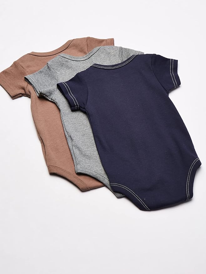 Hudson Baby Unisex Baby Cotton Bodysuits 5-pack - Image 4