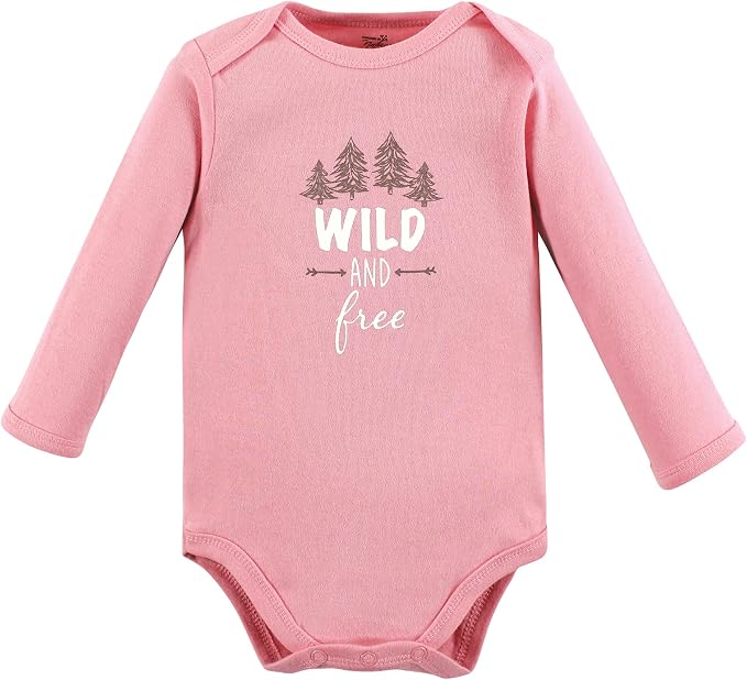 Touched by Nature Unisex Baby Organic Cotton Long-Sleeve Bodysuits - Image 6