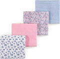 Luvable Friends Little Treasure Flannel Receiving Blankets 4pk by Luvable+Friends
