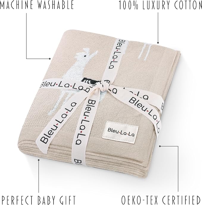 Unisex Cozy Receiving Swaddle Cuddle Stroller Crib Stroller 100% Fine Loomed - Image 3