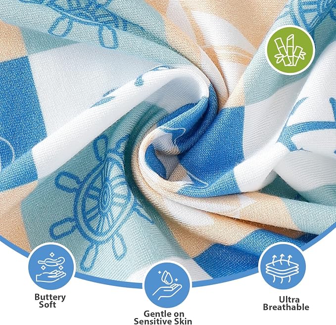 OPAWO Bamboo Sleepers for Baby Boy Pajamas Bamboo Pajamas Baby Romper 0-24M | 2 - Image 3