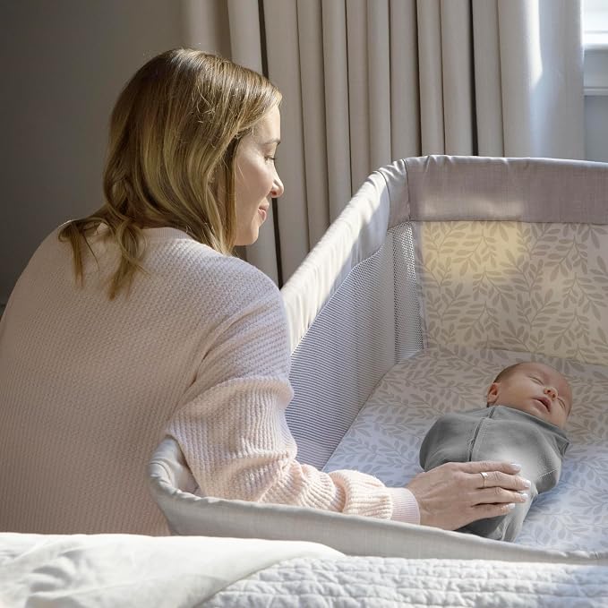 SwaddleMe by Ingenuity Compression Baby Swaddle Pod, Two-Way Zipper - Image 10