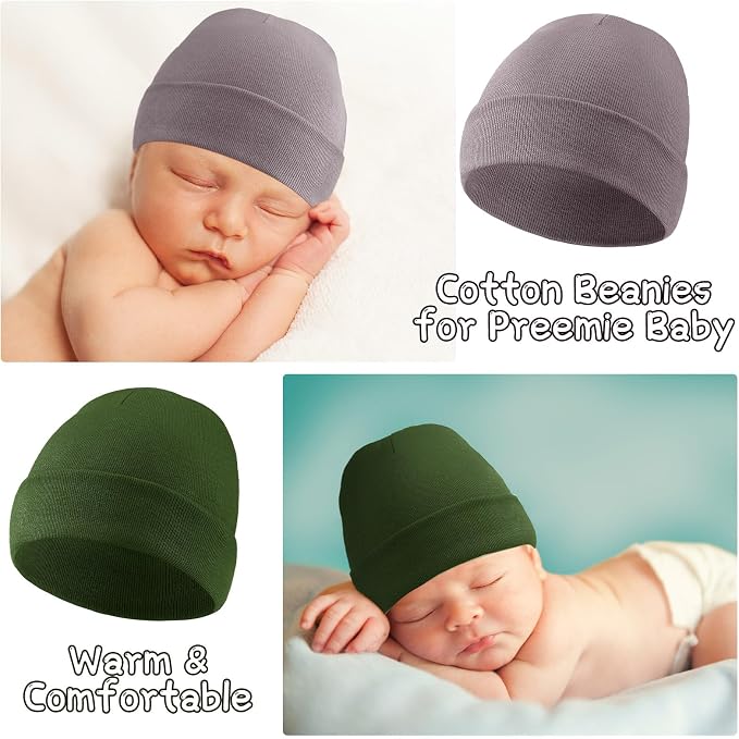 Newcotte 6 Preemie Hats - Image 6