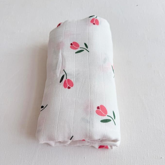 Ali+Oli Muslin Swaddle Blanket for Baby Large 47" x 47" Soft Rayon Made from - Image 8