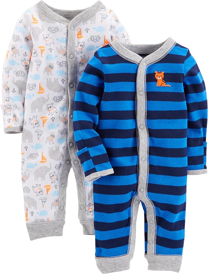 Simple Joys by Carter's Baby Boys' 2-pack Cotton Footless Sleep and Play by SimpleJoysbyCarters