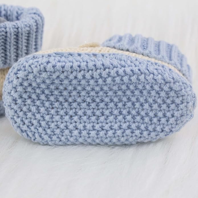 Baby Booties Newborn Infant Hand Crochet Knit Cotton Shoes Booties First - Image 8
