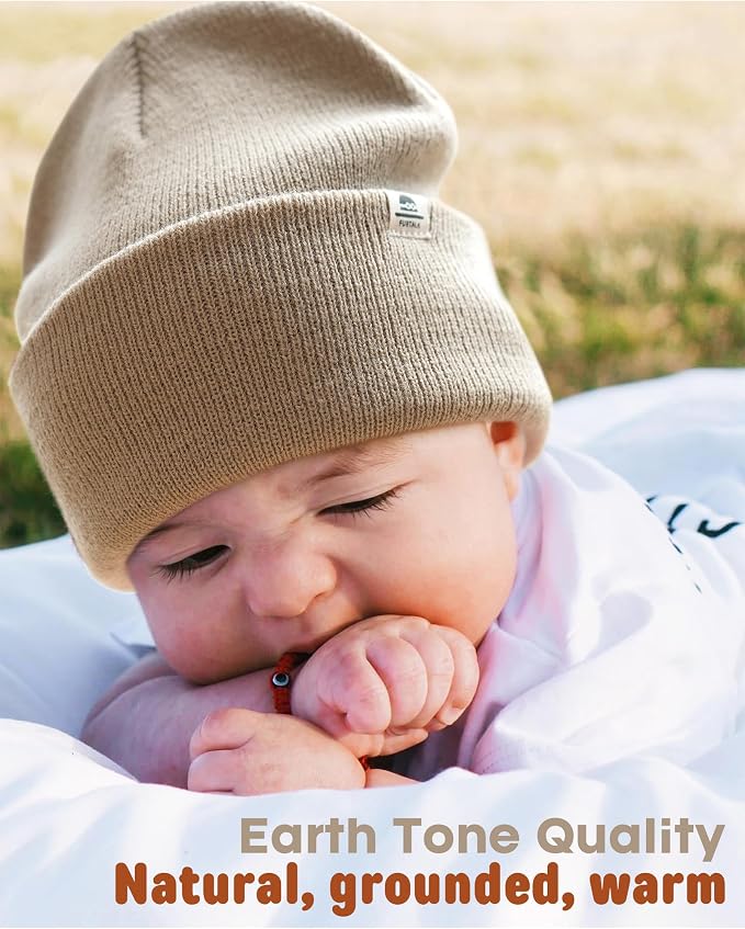 FURTALK Baby Beanie Knit Winter Hats 3 Pack - Image 3