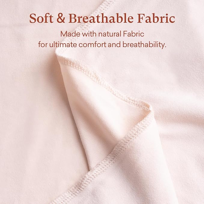 4-Pack Stretchy Swaddle Blankets, 47x47 Baby Receiving Blankets | Soft - Image 5