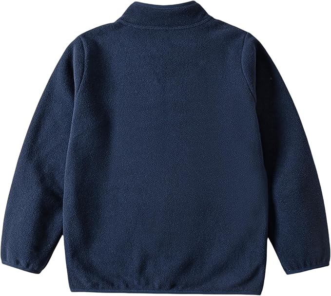 Toddler Boys Girls Fleece Jacket Lightweight Fall Spring 2-12 Years - Image 3
