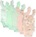 HonestBaby Multipack Sleeveless and Cami Bodysuits One-Piece 100% Organic Cotton by HonestBaby