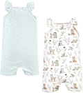 Hudson Baby Unisex Cotton Rompers by HudsonBaby