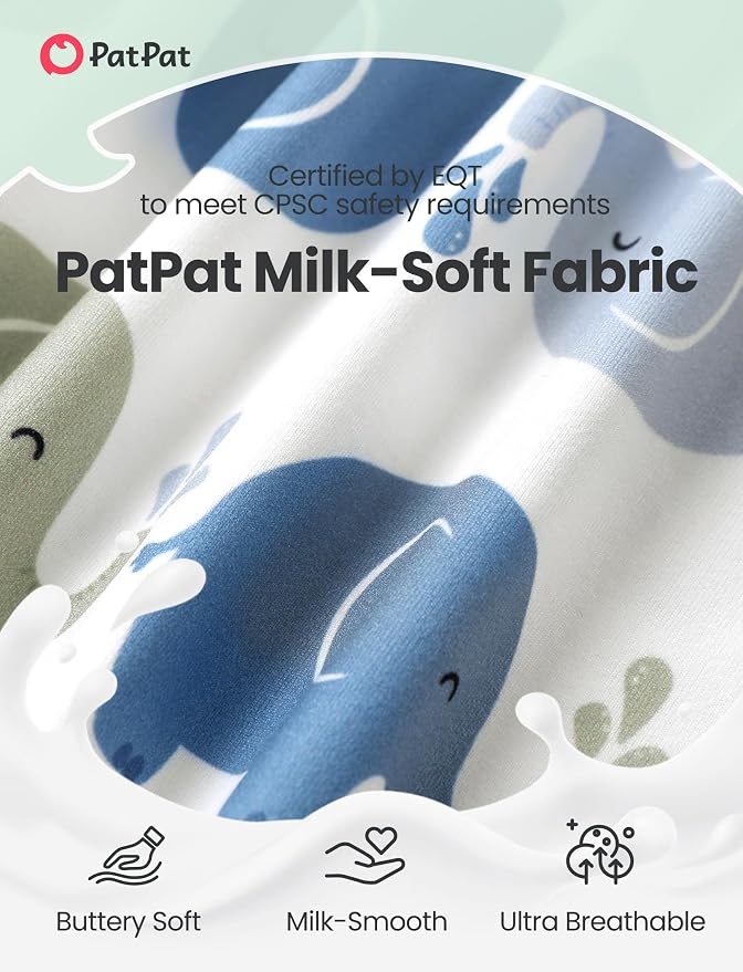 PATPAT Baby Sleeper Gown with Hat - Image 5