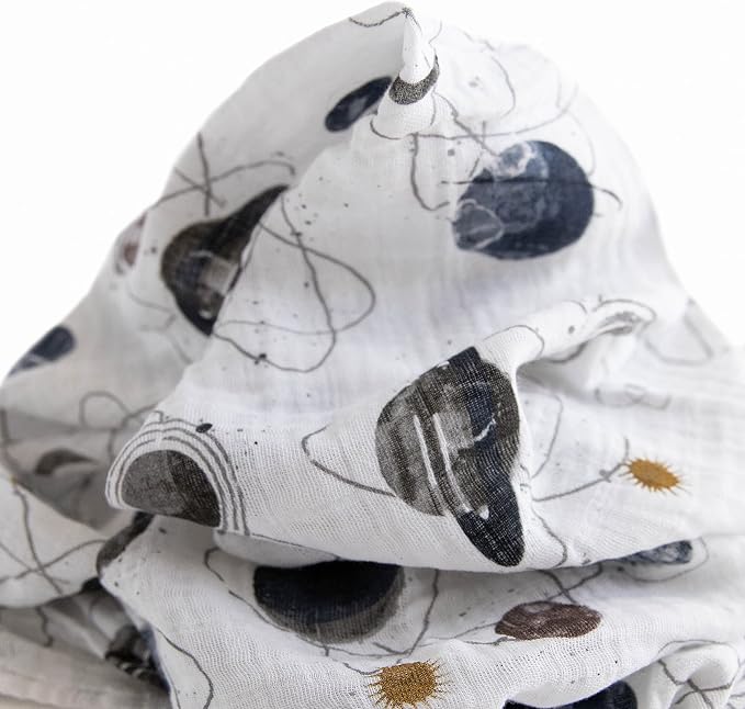 Little Unicorn Muslin Swaddle Blanket - Image 2