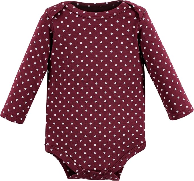Hudson Baby baby-boys Cotton Long-sleeve Bodysuits 5-pack - Image 7