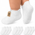 Infinno Baby Non Slip Ankle Socks 9 Pairs by InfinnoHome