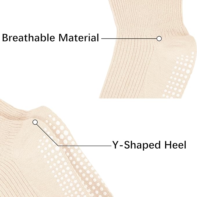 Girls Ruffle Socks Non-Slip Ankle Socks - Image 4