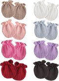 AQOKKA Newborn Baby Mittens No Scratch Cotton Elastic Wrist Gloves Infant by AQOKKA