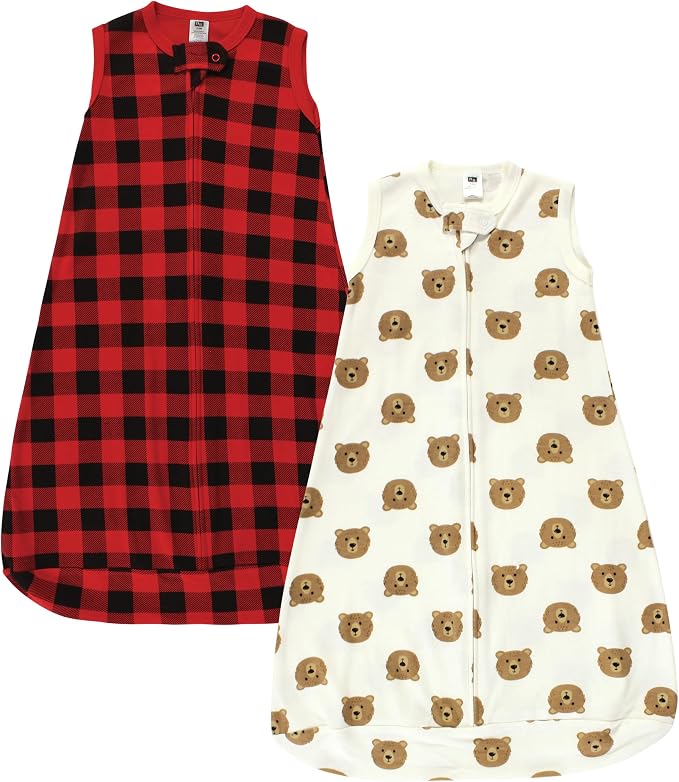 Hudson Baby Unisex Baby Cotton Long-Sleeve Wearable Sleeping Bag by HudsonBaby