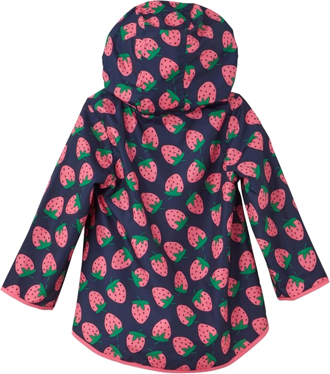 Simple Joys by Carter’s Baby Girls Rain Jacket Raincoat Water-Resistant Hooded - Image 3