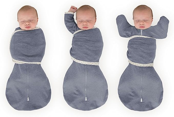 SwaddleDesigns 6-Way Omni Swaddle Sack, Arms Up Swaddle by SwaddleDesigns