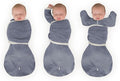 SwaddleDesigns 6-Way Omni Swaddle Sack, Arms Up Swaddle by SwaddleDesigns