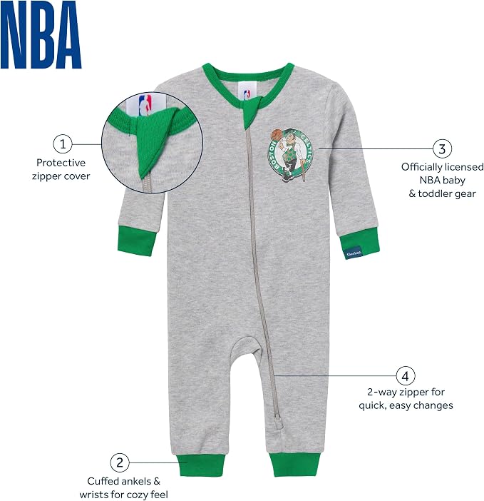 Gerber Baby NBA Footless Pajamas - Image 6