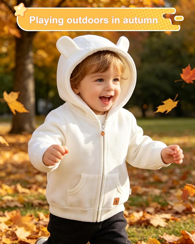 Baby Boy Clothes Jackt Girl Baby Hoodie Coat Outerwear Fall Spring | Baby Boy - Image 6