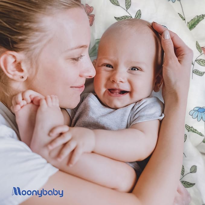 Moonybaby Muslin Swaddle Blankets 2-Pack, 100% Cotton, Oeko-TEX Standard 100 - Image 7