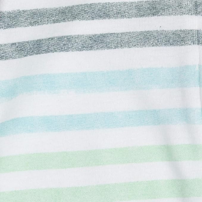 HonestBaby Baby Boys' Sleep & Play Footed One-piece Pajama Sleeper 100% Organic - Image 4