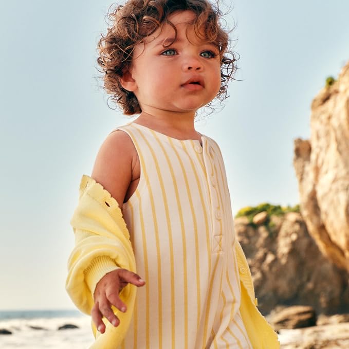 Amazon Essentials x Sofia Grainge Unisex Babies' Sleeveless Lightweight French - Image 2