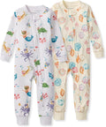 Burt's Bees Baby Unisex Footless Sleeper Pajama, 1-Pc Zip-Up Footie Pajama | by BurtsBeesBaby