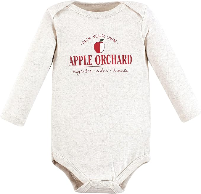 Hudson Baby baby-boys Cotton Long-sleeve Bodysuits 3-pack - Image 3