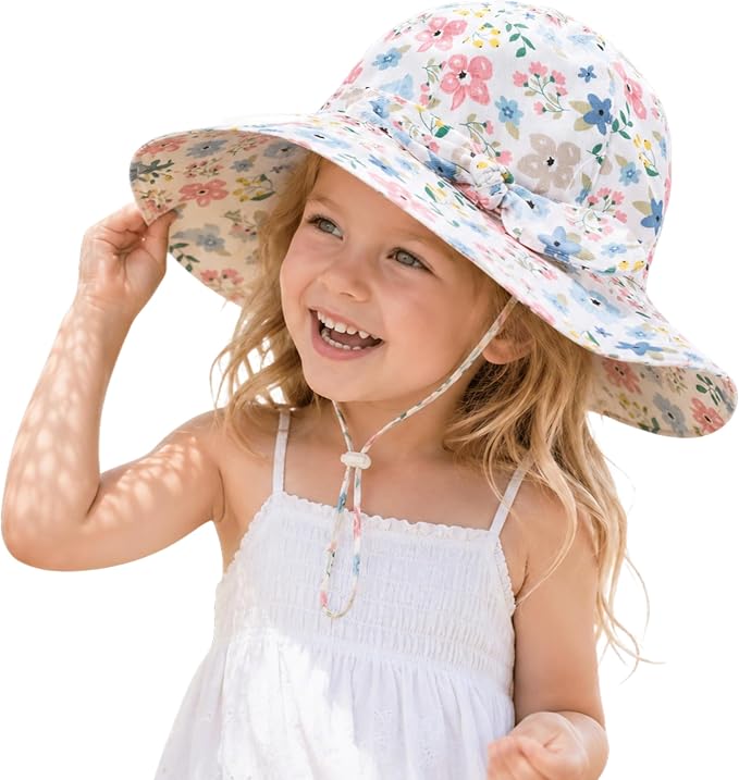 Baby Toddler Sun Protection Bucket Hat Infant Beach Summer Hats by UrbanVirgin
