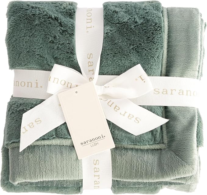 SARANONI Oversized Luxury Blanket | Breathable Super Soft, Plush Comfy Blankets by SaranoniLuxuryBlankets
