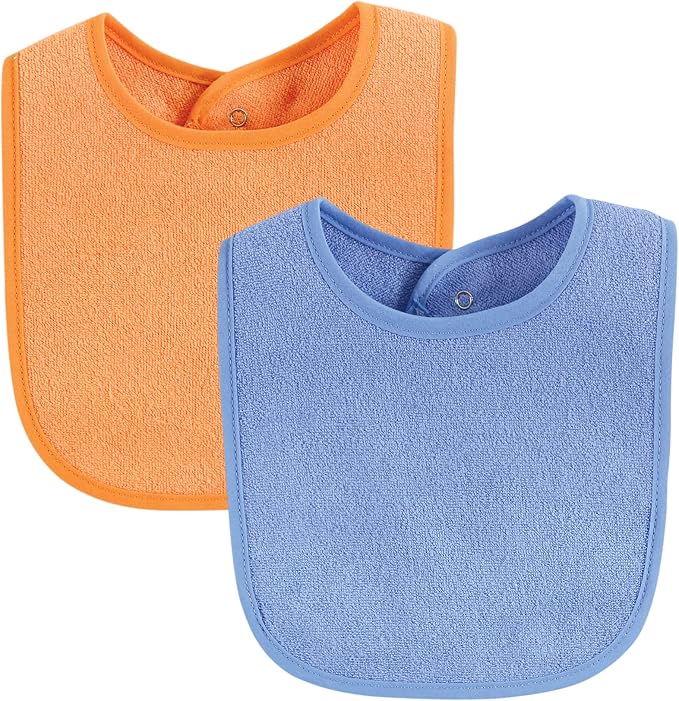 Hudson Baby Unisex Baby Drooler Bib - Image 3