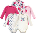 Touched by Nature Unisex Baby Organic Cotton Long-Sleeve Bodysuits by TouchedbyNature