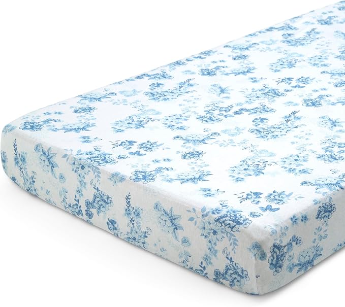 Delta Children 100% Organic Cotton Fitted Crib Sheets - Image 15