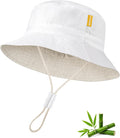 Baby Sun Hat for Toddler Kids Bamboo Rayon Bucket Hat Summer Beach Sun by HONGTEYA